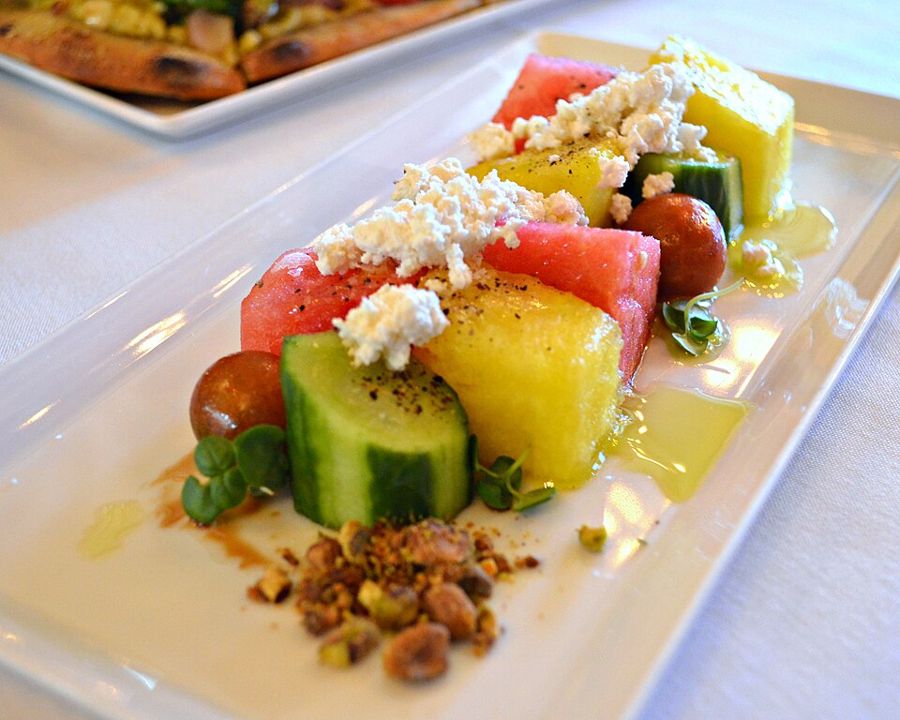 Watermelon & Halloumi